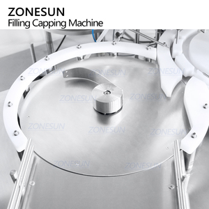 ZONESUN ZS-AFC20 Automatic Peristaltic Pump Aluminum Plastic Caps Small Bottles <b>Glass</b> <b>Vial</b> Filling Crimping Capping Machine - Product Image 3