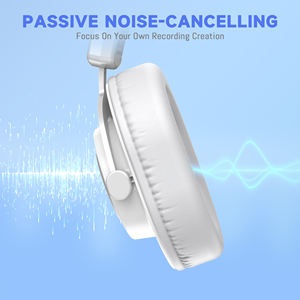 หูฟังอิน <span class=keywords><strong>H8</strong></span>ฟีฟีนหูฟังแบบครอบหูระบบไฮไฟ3.5มม. 6.35มม. มีสายสำหรับการบันทึกดีเจการบันทึกแบบมืออาชีพ - Product Image 3