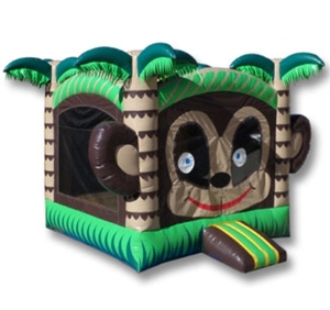 Macaron couleur enfants dernier extérieur lune Air sortie dans l'espace <span class=keywords><strong>ballon</strong></span> modèle gonflable saut rebond maison publicité gonflables - Product Image 4