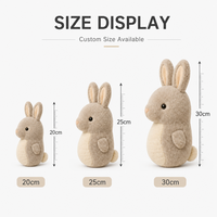 Peluche personnalisée Hippocampe Lapin – Tissu ultra doux, anti-stress, cadeau d'anniversaire, logo brodé, personnalisable en gros