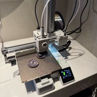 Imprimante 3D FDM Bambu Lab A1 Mini, haute vitesse, nivellement automatique, imprimante compacte pour la maison, l'éducation, les projets de bricolage