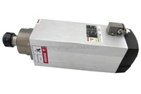 Moteur de broche électrique haute vitesse à refroidissement par air 7,5 kW ER32 18000/24000 tr/min pour routeur CNC bois