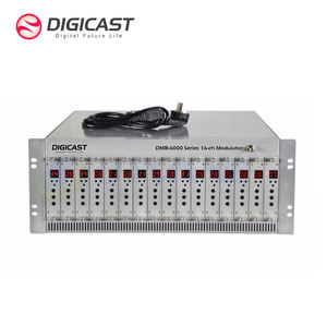 DIGICAST 16Ch Agiles festes HF-<span class=keywords><strong>Modulator</strong></span> DMB-6000 mit 24 Kanälen für digitales CATV-Kopfs telle system - Product Image 1