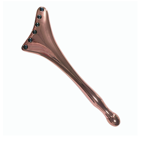Facial Puffiness reduction zinc alloy Skin Relaxation Facial Muscles Zinc Alloy Beauty Ice Axe Cold Therapy Gua Sha <b>Massage</b> <b>Tool</b> - Product Image 1