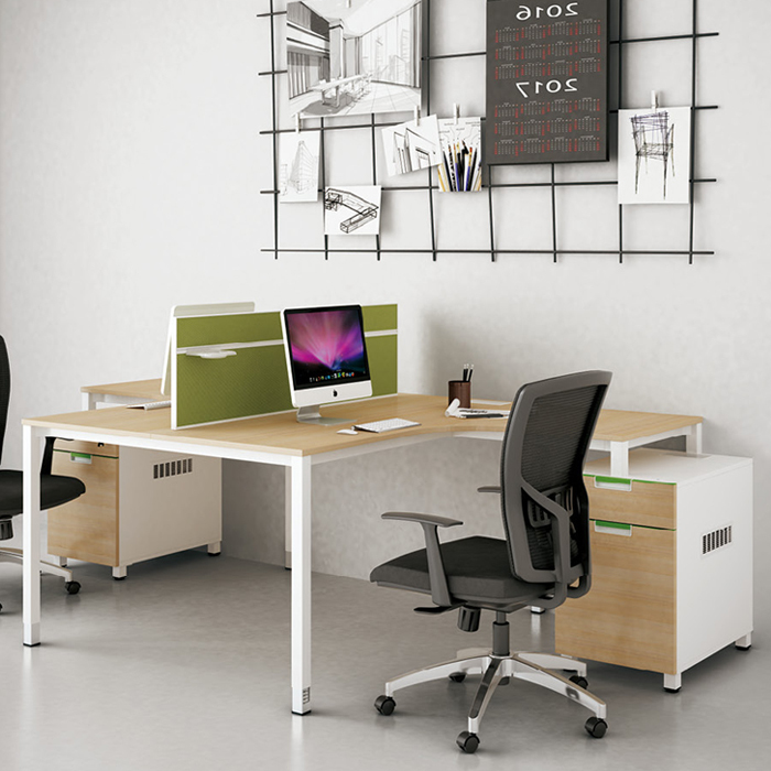 Moderne ouvert cabines cloisons réception/poste de travail de bureau exécutif bureau 1 personne