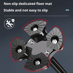 Canne de marche pliante lumineuse à LED-Hauteur réglable et base pivotante pour personnes âgées (canne de sécurité portable) - Product Image 5