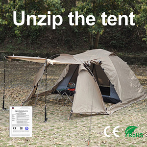 Carpa Domo Desmontable de Doble Capa para las Cuatro Estaciones, con Toldo Desmontable, Resistente al Viento e Impermeable, Venta Directa de Fábrica al Por Mayor - Product Image 1