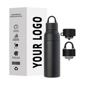 Nouvelle bouteille d'eau isotherme en acier inoxydable 304, démarrage à un bouton pour la voiture, les activités de plein air et les sports - Product Image 3
