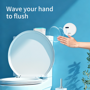 Automatischer Toilettenspüler Kabelloser Infrarot-Sensor Berührungsloses Spülset ABS-Material Umweltfreundlich Wassersparend Modernes Design <span class=keywords><strong>RSTO</strong></span> - Product Image 1