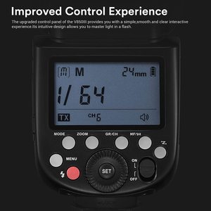 <span class=keywords><strong>Flash</strong></span> Godox V850III 76Ws Speedlight 2.4G X System 1/8000s <span class=keywords><strong>HSS</strong></span> 450 coups Batterie Li-ion Zoom 20-200mm pour Canon <span class=keywords><strong>Nikon</strong></span> Sony Fuji - Product Image 5