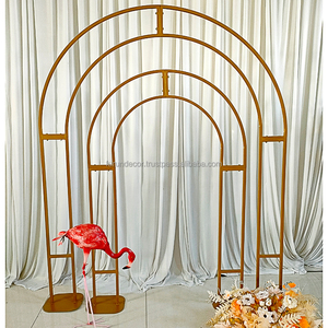 Furun ซุ้มแต่งงานทรงสี่เหลี่ยมโลหะขายดีที่สุดสำหรับตกแต่งพื้นหลังงานปาร์ตี้และงานอีเว้นท์ - Product Image 5