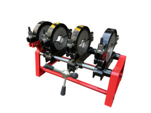 Máquina de unión de tubos de HDPE Manual de 50mm a 160mm Máquina de soldadura a tope de HDPE Máquina de soldadura de termofusión de PE manual - Product Image 2