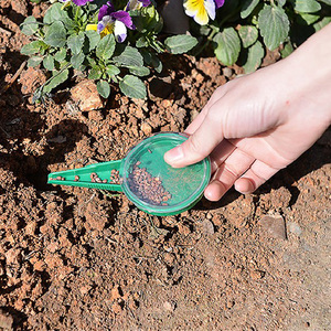 Seminatrice da 20g con 5 Impostazioni Regolabili per la Dimensione dei Semi, Strumento per Semina e Piantumazione, Seminatrice a Manovella per Giardinaggio - Product Image 4