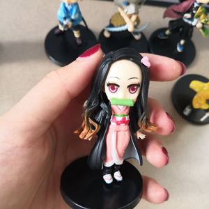 Demon Slayer <span class=keywords><strong>Kimetsu</strong></span> <span class=keywords><strong>No</strong></span> <span class=keywords><strong>Yaiba</strong></span> <span class=keywords><strong>Animation</strong></span>, figurine artisanale en PVC, ornements de porte de cuisine, thème Extermination des démons - Product Image 4