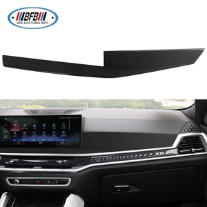 Embellecedor <span class=keywords><strong>Interior</strong></span> de fibra de carbono seco Real, 10 Uds., cubierta Central, Kits de cubierta de tablero, Panel de consola central para <span class=keywords><strong>BMW</strong></span> <span class=keywords><strong>X6</strong></span> <span class=keywords><strong>G06</strong></span> LCI 2023up - Product Image 1