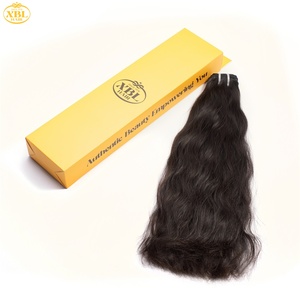 Extensiones de cabello humano de cutícula alineada birmana cruda virgen de alta calidad Frontal de onda rizada Natural envío el mismo día - Product Image 1