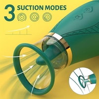 Vibrateur Clitoridien à Succion 9 Modes de Léchage Fonctionnement Silencieux 40 dB Silicone/ABS Rechargeable USB Étanche Non Lubrifié Rapide