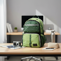 Sac à dos pliable en nylon léger et imperméable pour le voyage, la randonnée, le camping, l'usage quotidien, vente en gros