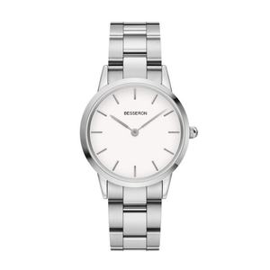 Montre à quartz élégante en acier inoxydable pour femmes, bracelet ultra-fin, montre-bracelet féminine - Product Image 4