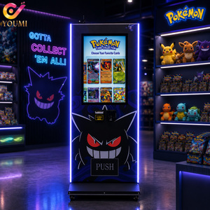 Distributeur automatique mural intelligent de <span class=keywords><strong>cartes</strong></span> à collectionner TCG avec lecteur de <span class=keywords><strong>cartes</strong></span> pour la vente de <span class=keywords><strong>cartes</strong></span> Pokémon, API et SDK disponibles - Product Image 5