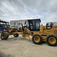 Niveleuse sur pneus Caterpillar 140K d'occasion haute performance avec moteurs hydrostatiques et pompe, modèle 2020, origine USA, 140H 14M