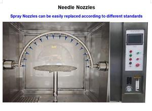 Xâm nhập bảo vệ Tester không thấm nước mưa phun thiết bị 220V điện áp cho buồng thử nghiệm cho xâm nhập bảo vệ - Product Image 4