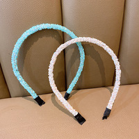 Offres Spéciales paillettes Bing cheveux cerceau cristal strass paillettes bandeau femmes cheveux accessoires