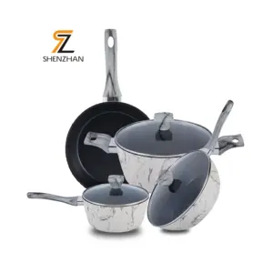 Professional Manufacturer Forged Aluminum Cook Ware Set Non Stick Cookware Set For Kitchen Cooking