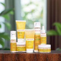Sérum et Crème Visage Anti-Acné et Éclaircissant au Curcuma et Vitamine C, Faible MOQ, Marque Privée, pour Tous Types de Peaux - OEM/ODM