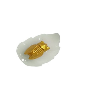 Magneti per Frigorifero del Museo di Nanjing, Souvenir Culturali e Creativi, Cicala Dorata e Foglia di Giada - Product Image 5