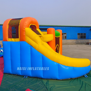 Castillo Inflable Pequeño de Bajo Precio con Tobogán y Zona de Salto, Trampolín Comercial para Interiores, Juguete para Niños Pequeños, Ideal para Cumpleaños - Product Image 2