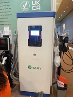 Station de charge rapide DC EV à double pistolet 120KW avec OCPP Evse CCS2/GBT Chademo Station de charge pour voiture électrique