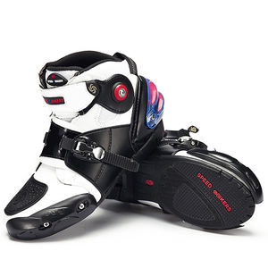 Zapatos profesionales <span class=keywords><strong>para</strong></span> motocicleta, <span class=keywords><strong>botas</strong></span> de carreras de <span class=keywords><strong>Motocross</strong></span>, impermeables, deportes de motorista, protegen el tobillo, zapatos de ciclismo <span class=keywords><strong>para</strong></span> motociclista - Product Image 2
