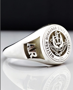 Cá Nhân Cao Đẳng Đồ Trang Sức Tốt Nghiệp Vòng Món Quà Giáng Sinh Cá Nhân Lớp Nhẫn Cho Người Đàn Ông Đại Học Món Quà Cao Trường Nhẫn - Product Image 4