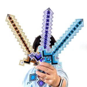 Nhà Máy Giá 15 "LED Pixel thanh kiếm âm thanh ánh sáng-up Saber 6 LED hiệu suất trẻ em Đảng ủng hộ mô hình ánh sáng điểm ảnh lightsaber - Product Image 2