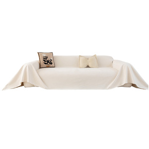 <b>Sofa</b> <b>Cover</b> Solid Color 190-230cm Washable Modern Style <b>Sofa</b> Slipcover - Product Image 5