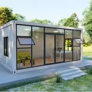 Casa Contenedor Plegable de Diseño Industrial Rectangular, Casa Contenedor de Espesor Estándar - Product Image 1