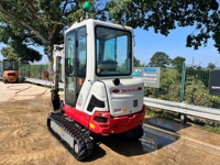 Mini-excavatrice Takeuchi TB225, 2,5 tonnes, compacte, diesel, sur chenilles |   Équipement de construction hydraulique au meilleur prix de gros