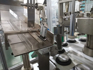 Machine de remplissage de <span class=keywords><strong>tube</strong></span> en aluminium d'onguent crème cosmétique de dentifrice d'<span class=keywords><strong>alu</strong></span> de cachetage rotatoire en métal automatique - Product Image 3