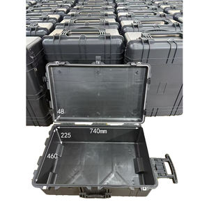 DPC136-8 Precio de Fábrica, Caja de Plástico Grande Resistente al Agua IP67, Maleta Rígida con Ruedas para Almacenamiento y Transporte de Herramientas, 790*520*310mm - Product Image 1