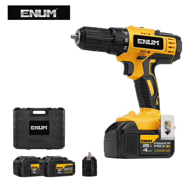 Hot Sale Wholesale Cordless Rechargeable 21v Cordless Hand Drill