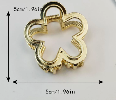 Flor hueca completa de 5 cm.