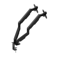 Support de moniteur universel double écran pour ordinateur de bureau, support de moniteur pour 2 écrans