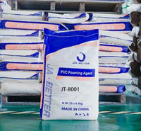 Agent moussant PVC à prix d'usine, agent de gonflage chimique pour l'extrusion de panneaux muraux en mousse