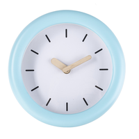 Jam dinding dekorasi kamar anak, jam pendulum dengan bahan kayu solid