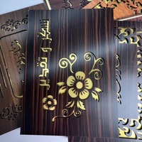 Grand honneur Trophée commémoratif en bois Société Anniversaire Souvenir Certificat Plaques en bois