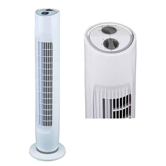 Home Appliance Multifunctional Tower Fan Mechanical 31 Inch Tower Fan