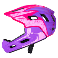 Casco Integral para Niños de Ciclismo de Montaña con Sistema de Ajuste Ajustable, Resistente a Impactos, Certificado CPSC y CE, para Jóvenes, Bicicleta de Montaña, BMX, Trail, Descenso