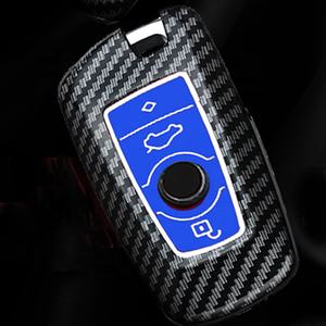 Coque de <span class=keywords><strong>clé</strong></span> de remplacement de luxe en ABS fibre de carbone rouge pour télécommande intelligente <span class=keywords><strong>BMW</strong></span> <span class=keywords><strong>F20</strong></span> F30 F10 - Product Image 4
