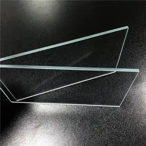 Vidro gorila cortado personalizado 2mm-19mm Ultra Crystal Clear Glass Extra fino Baixo Ferro temperado Vidro temperado